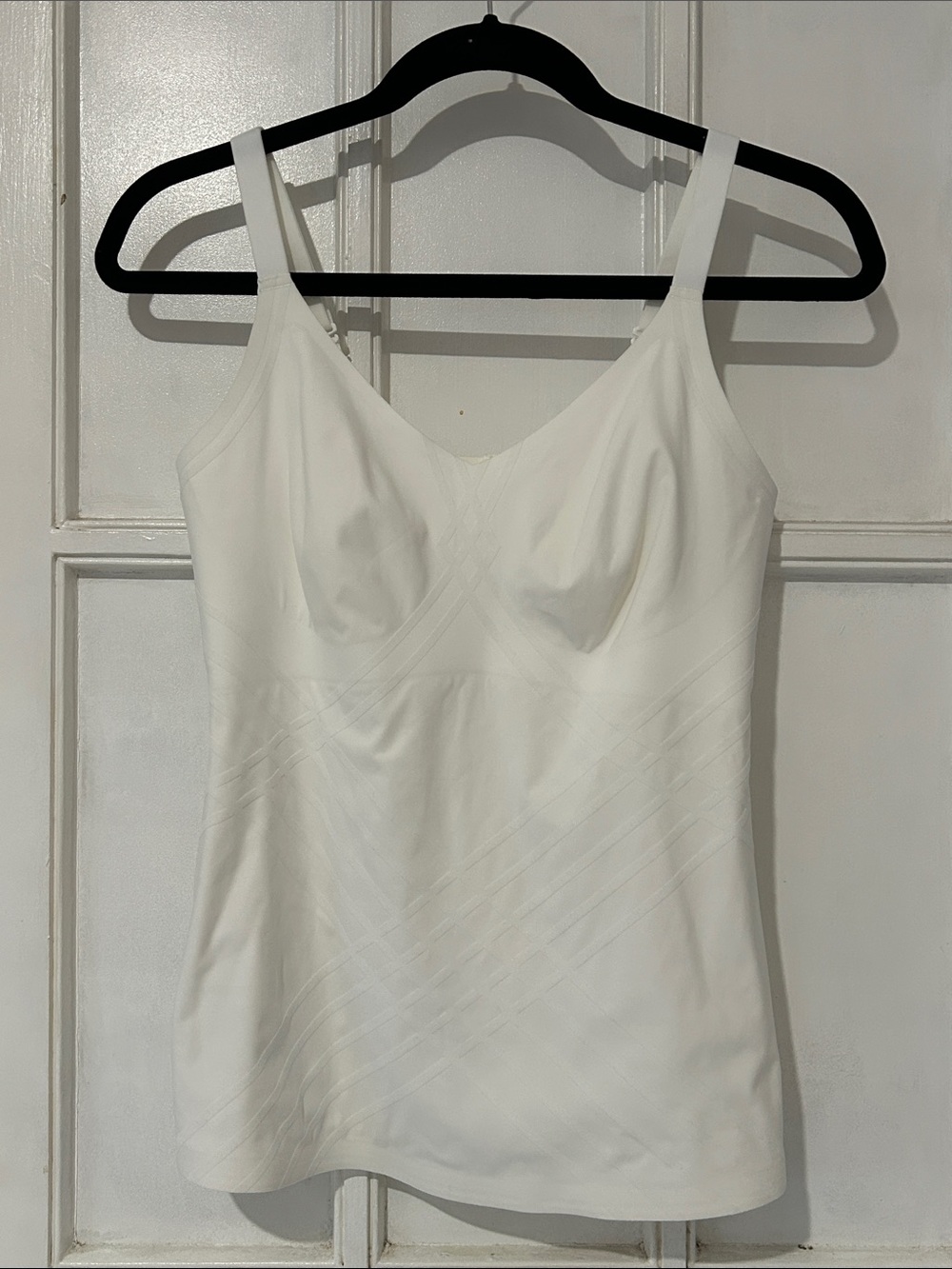 Honeylove LiftWear Shaping Cami Tank White Wireless Support - Large